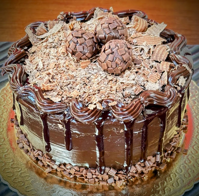 Torta de Ninho com Brigadeiro  