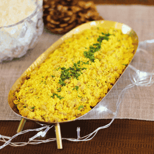 Farofa com Bacon e Alho Poró